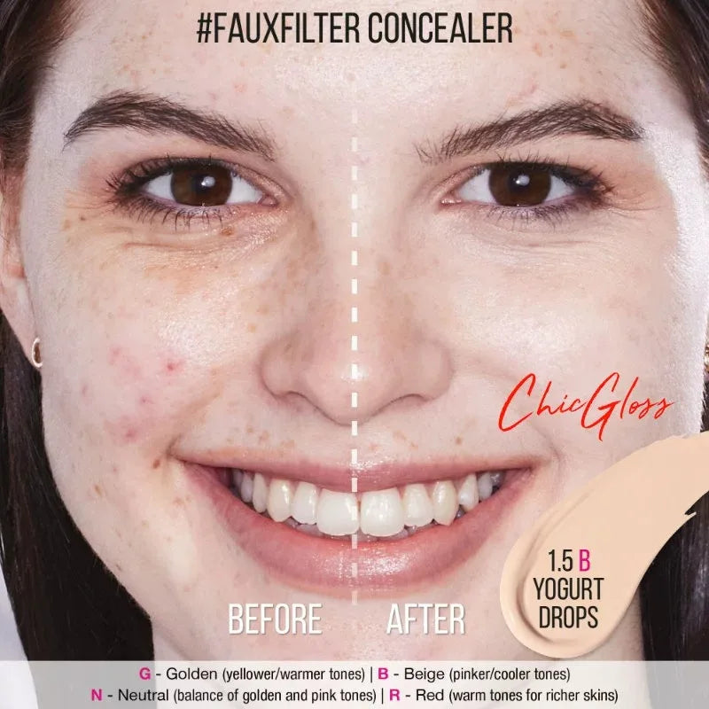HUDA BEAUTY Faux Filter Luminous Matte Concealer & Primer